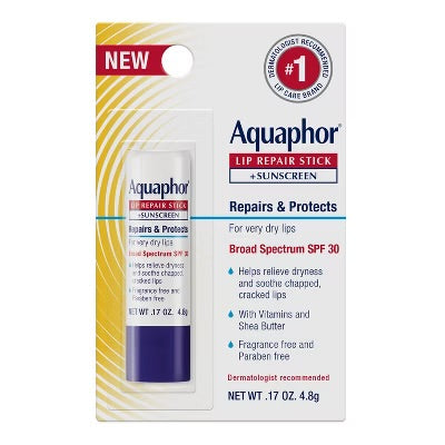 Aquaphor Lip Protectant + SPF Lip Balm