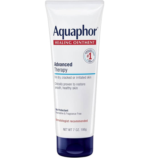 Aquaphor Healing Ointment Skin Protectant and Moisturizer for Dry and Cracked Skin Unscented